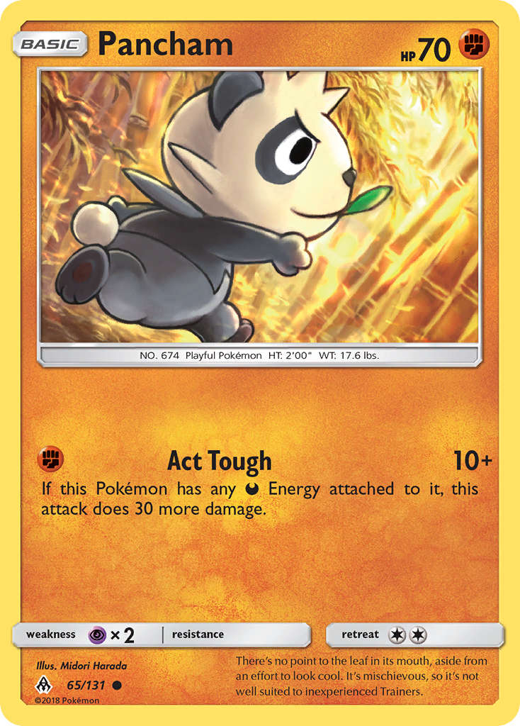 Pancham (65/131) [Sun & Moon: Forbidden Light] | Exor Games Bridgewater