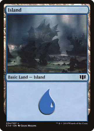 Island (324) [Commander 2014] | Exor Games Bridgewater