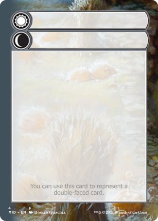 Helper Card (4/9) [Innistrad: Midnight Hunt Tokens] | Exor Games Bridgewater