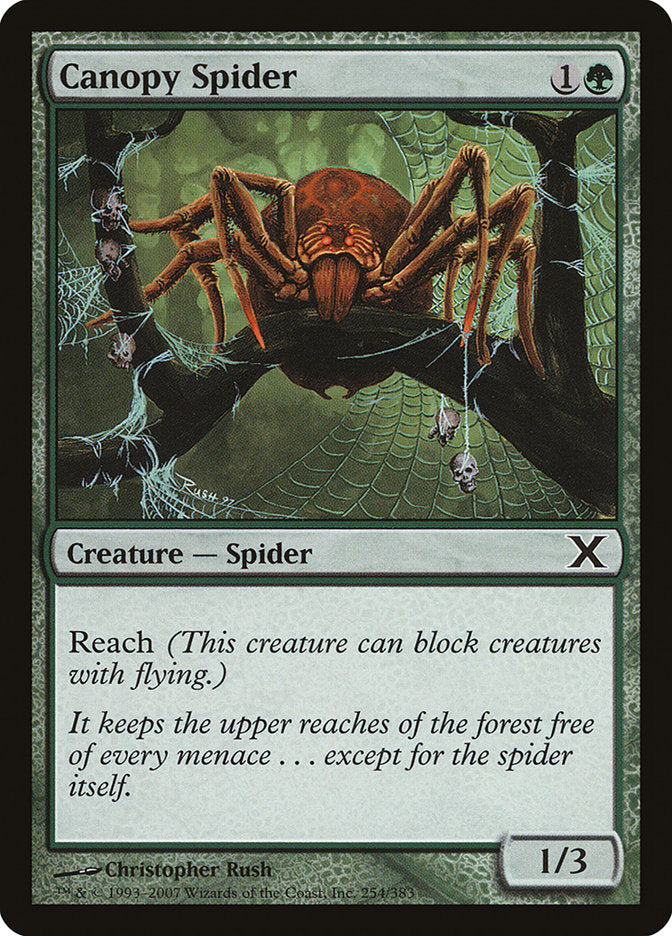 Canopy Spider [Tenth Edition] | Exor Games Bridgewater