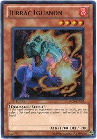 Jurrac Iguanon [HA03-EN007] Super Rare | Exor Games Bridgewater