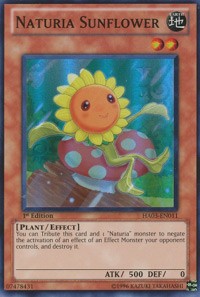 Naturia Sunflower [HA03-EN011] Super Rare | Exor Games Bridgewater