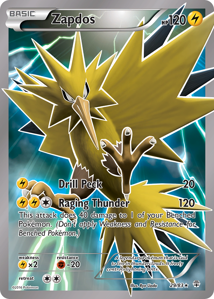 Zapdos (29/83) [XY: Generations] | Exor Games Bridgewater