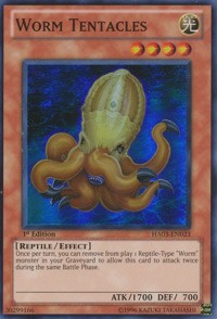 Worm Tentacles [HA03-EN023] Super Rare | Exor Games Bridgewater