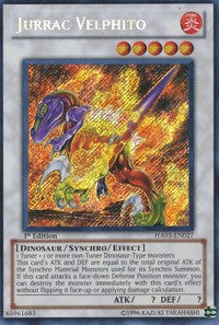 Jurrac Velphito [HA03-EN027] Secret Rare | Exor Games Bridgewater