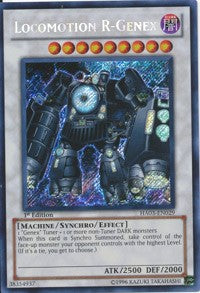 Locomotion R-Genex [HA03-EN029] Secret Rare | Exor Games Bridgewater