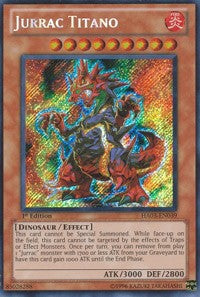 Jurrac Titano [HA03-EN039] Secret Rare | Exor Games Bridgewater