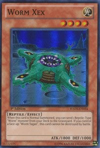 Worm Xex [HA03-EN054] Super Rare | Exor Games Bridgewater