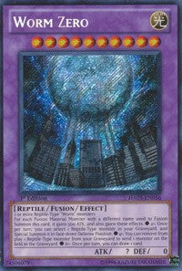 Worm Zero [HA03-EN056] Secret Rare | Exor Games Bridgewater