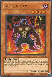 Ape Fighter (5D's Duel Transer) [YDT1-EN001] Ultra Rare | Exor Games Bridgewater