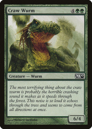 Craw Wurm [Magic 2010] | Exor Games Bridgewater