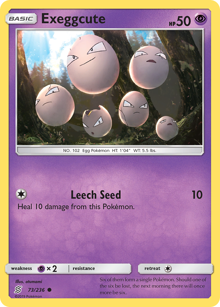 Exeggcute (73/236) [Sun & Moon: Unified Minds] | Exor Games Bridgewater