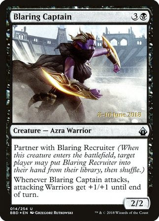 Blaring Captain [Battlebond Promos] | Exor Games Bridgewater