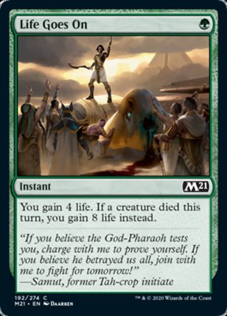 Life Goes On [Core Set 2021] | Exor Games Bridgewater