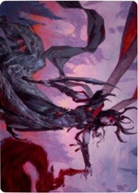 Drana, the Last Bloodchief Art Card [Zendikar Rising Art Series] | Exor Games Bridgewater