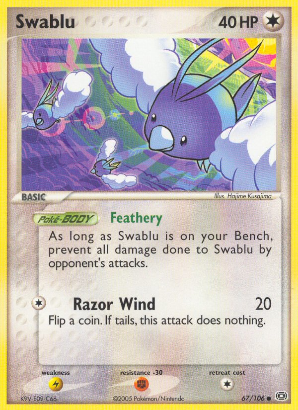 Swablu (67/106) [EX: Emerald] | Exor Games Bridgewater