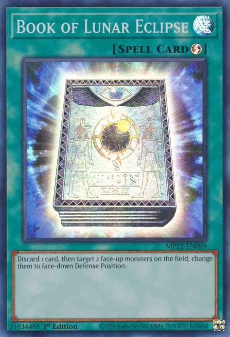 Book of Lunar Eclipse [MP22-EN099] Super Rare | Exor Games Bridgewater