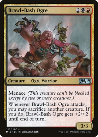 Brawl-Bash Ogre [Core Set 2019] | Exor Games Bridgewater