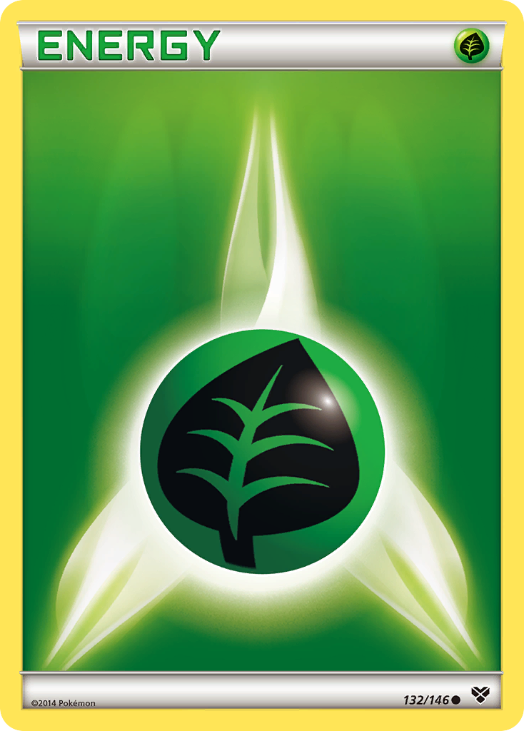 Grass Energy (132/146) [XY: Base Set] | Exor Games Bridgewater