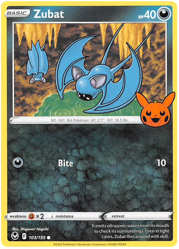 Zubat (103/195) [Trick or Trade 2023] | Exor Games Bridgewater