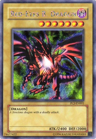 Red-Eyes B. Dragon [PCJ-EN001] Prismatic Secret Rare | Exor Games Bridgewater