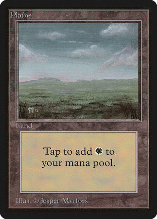 Plains (C) [Limited Edition Beta] | Exor Games Bridgewater
