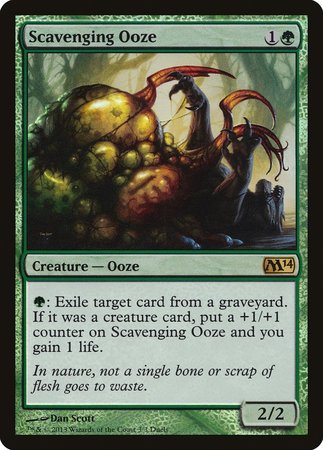 Scavenging Ooze [Duels of the Planeswalkers 2013 Promos ] | Exor Games Bridgewater