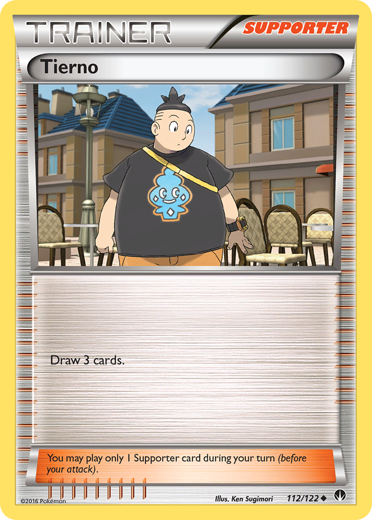 Tierno (112/122) [XY: BREAKpoint] | Exor Games Bridgewater