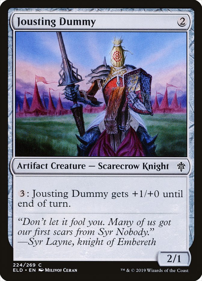 Jousting Dummy [Throne of Eldraine] | Exor Games Bridgewater