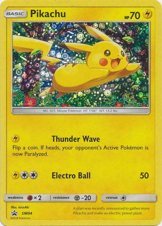 Pikachu (SM04) (General Mills Promo) [Sun & Moon: Black Star Promos] | Exor Games Bridgewater