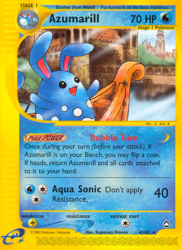 Azumarill (4/147) [Aquapolis] | Exor Games Bridgewater