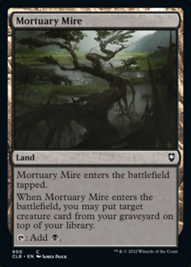 Mortuary Mire [Commander Legends: Battle for Baldur's Gate] | Exor Games Bridgewater