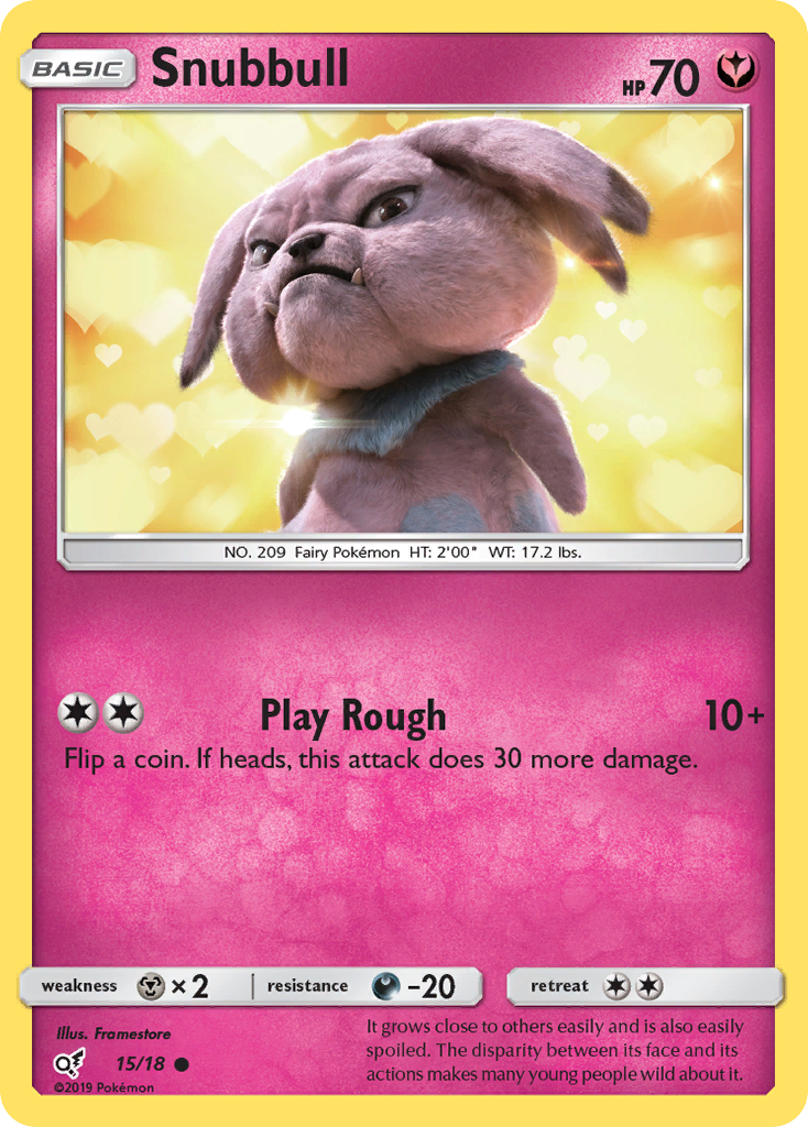 Snubbull (15/18) [Sun & Moon: Detective Pikachu] | Exor Games Bridgewater