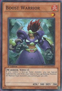 Boost Warrior [DP10-EN012] Super Rare | Exor Games Bridgewater