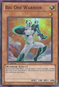 Big One Warrior [DP10-EN015] Super Rare | Exor Games Bridgewater