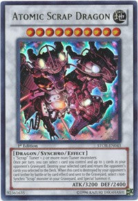 Atomic Scrap Dragon [STOR-EN043] Ultra Rare | Exor Games Bridgewater