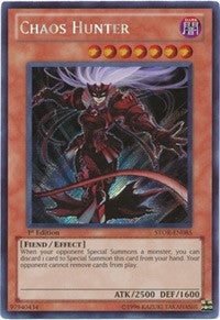 Chaos Hunter [STOR-EN085] Secret Rare | Exor Games Bridgewater