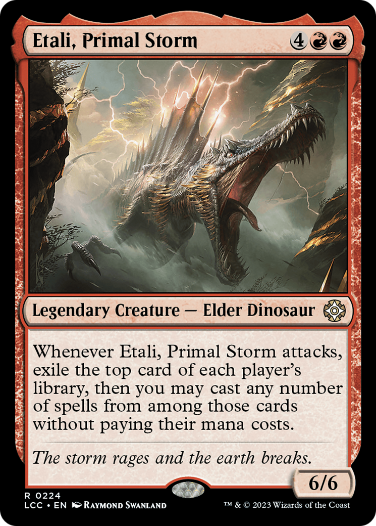 Etali, Primal Storm [The Lost Caverns of Ixalan Commander] | Exor Games Bridgewater