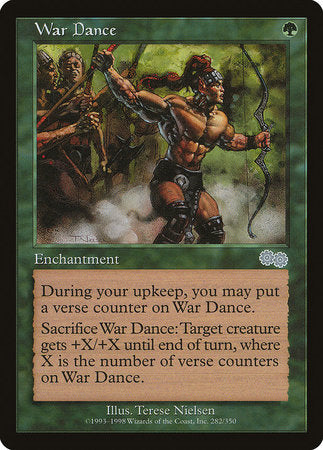 War Dance [Urza's Saga] | Exor Games Bridgewater