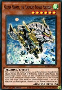 Gizmek Makami, the Ferocious Fanged Fortress [PHRA-EN022] Super Rare | Exor Games Bridgewater