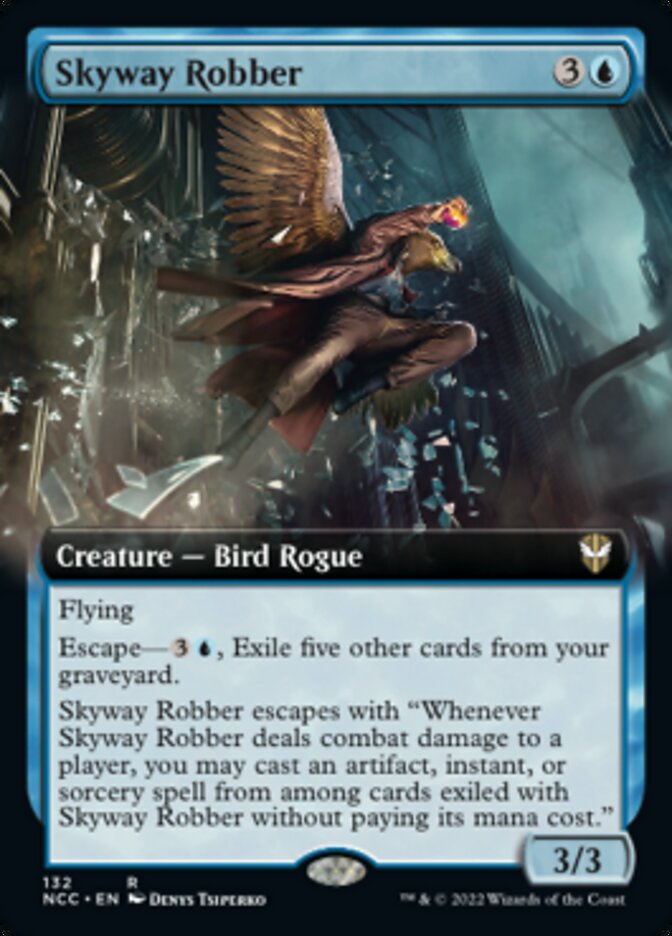 Skyway Robber (Extended Art) [Streets of New Capenna Commander] | Exor Games Bridgewater