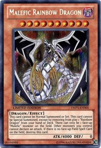 Malefic Rainbow Dragon [YMP1-EN005] Secret Rare | Exor Games Bridgewater