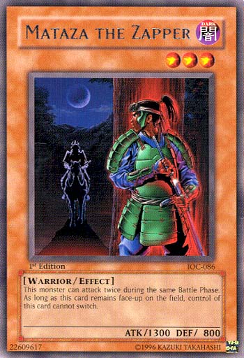 Mataza the Zapper [IOC-086] Rare | Exor Games Bridgewater
