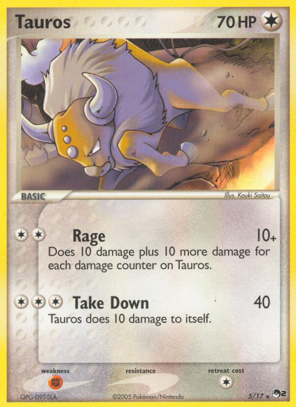 Tauros (5/17) [POP Series 2] | Exor Games Bridgewater