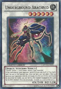 Underground Arachnid [DPC5-EN001] Super Rare | Exor Games Bridgewater