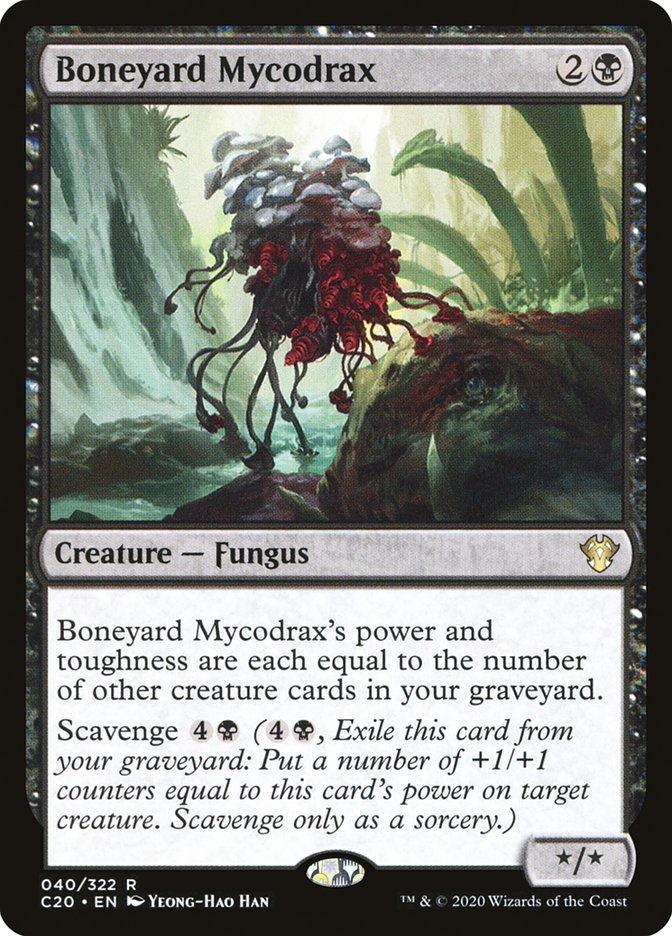 Boneyard Mycodrax [Commander 2020] | Exor Games Bridgewater