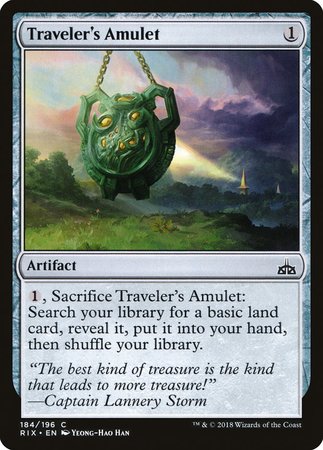 Traveler's Amulet [Rivals of Ixalan] | Exor Games Bridgewater