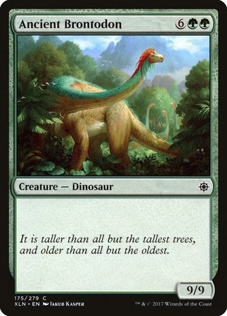 Ancient Brontodon [Ixalan] | Exor Games Bridgewater