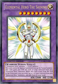 Elemental Hero The Shining [YG06-EN001] Ultra Rare | Exor Games Bridgewater