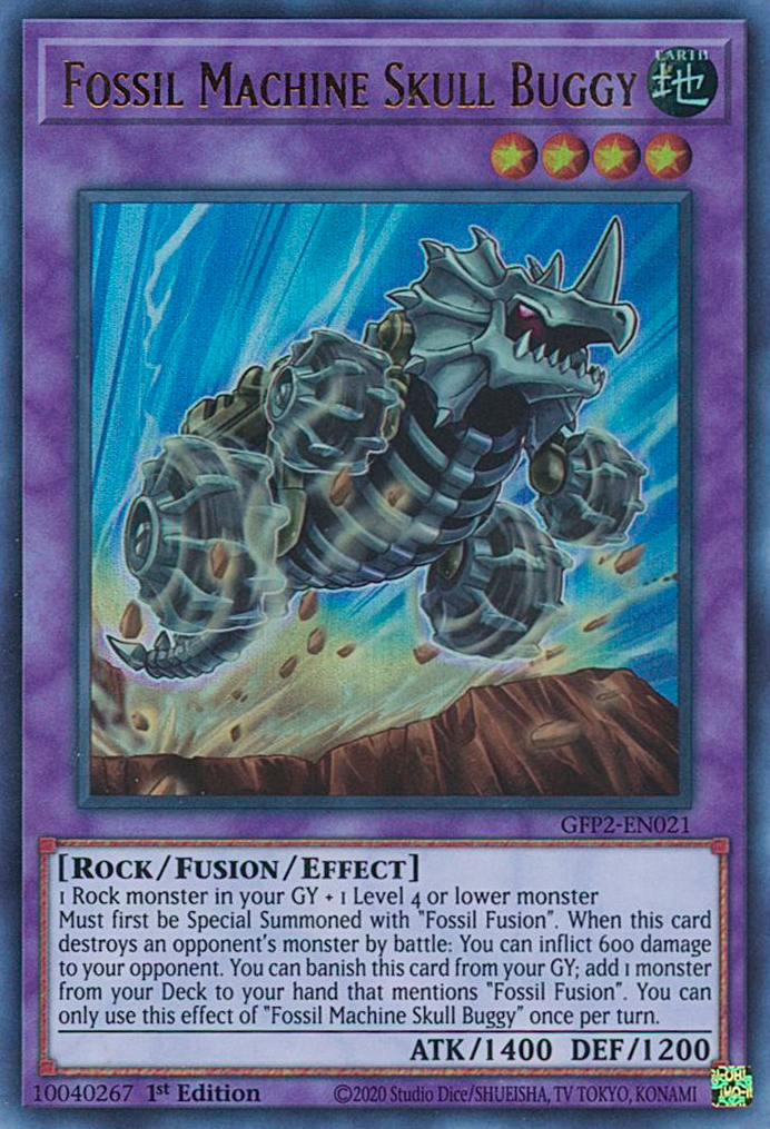 Fossil Machine Skull Buggy [GFP2-EN021] Ultra Rare | Exor Games Bridgewater